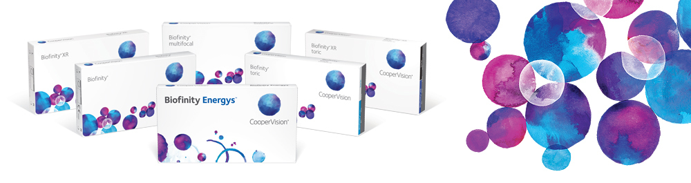 CooperVision Biofinity Family Contact Lenses