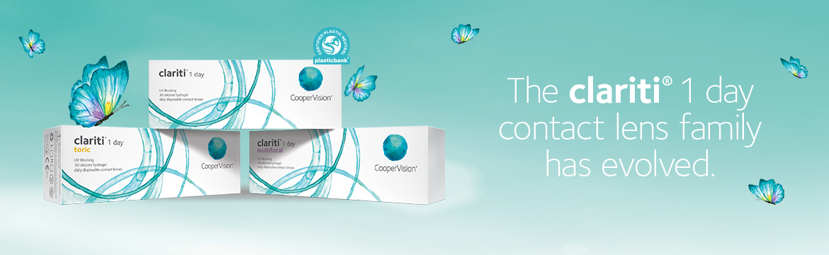CooperVision clariti 1 day Family Contact Lenses