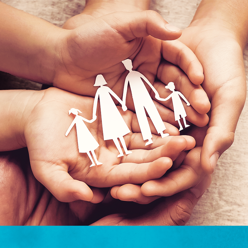 CooperVision benefits family hands