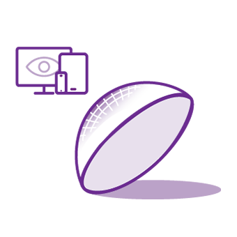 digital devices and contact lenses