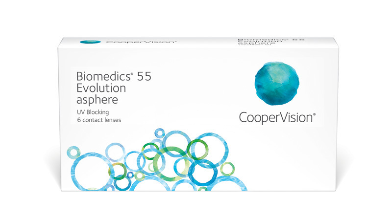 CooperVision Biomedics 55 Evolution Contact Lenses