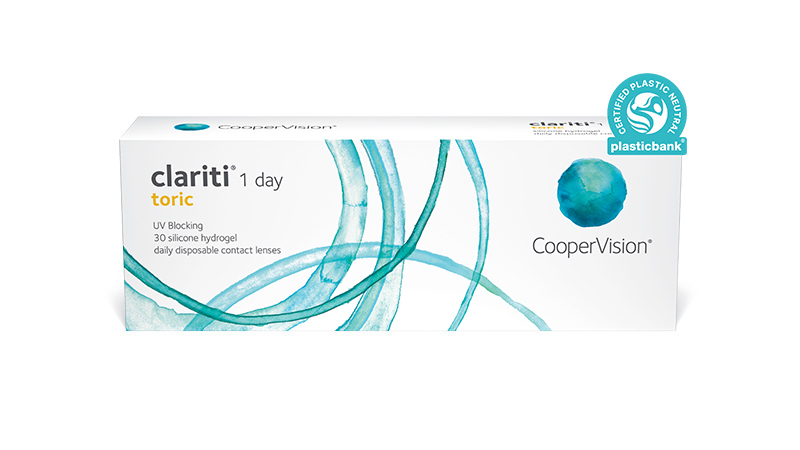 CooperVision clariti 1 day toric Contact Lenses