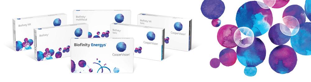 biofinity silicone hydrogel contact
