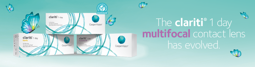 clariti® 1 day multifocal | CooperVision Contact Lenses | CooperVision UK