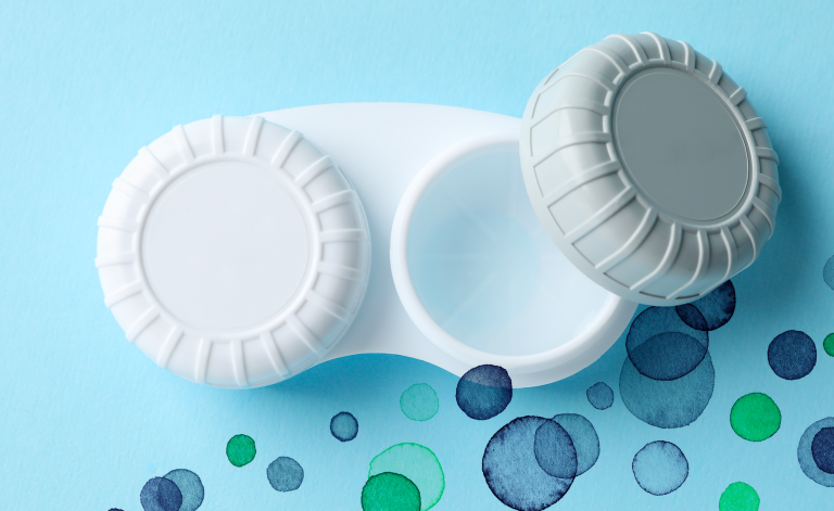 monthly and two-weekly contact lenses
