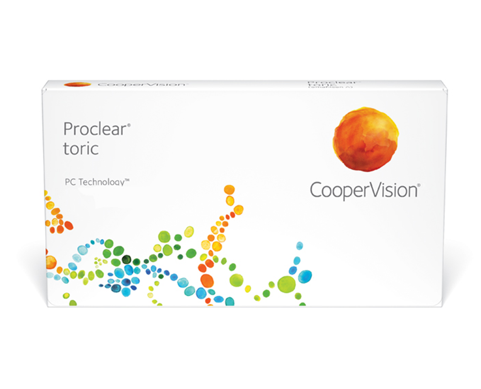 CooperVision Proclear toric contact lenses