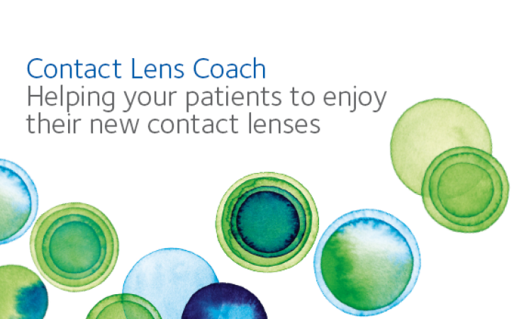 Contact lens coach