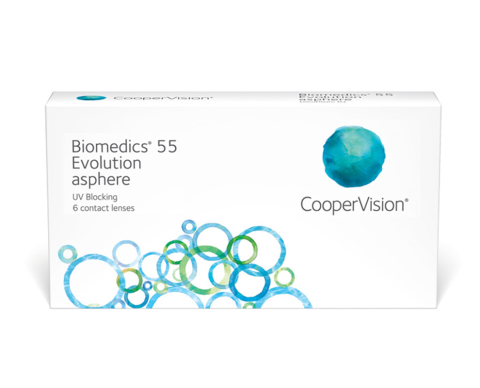 CooperVision Biomedics® 55 Evolution contact lenses