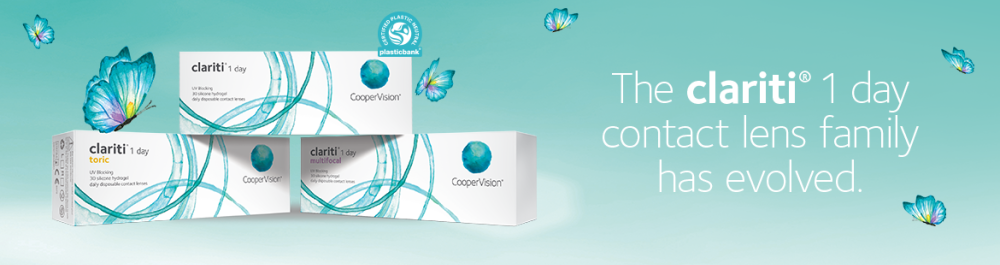 CooperVision clariti 1 day Family Contact Lenses